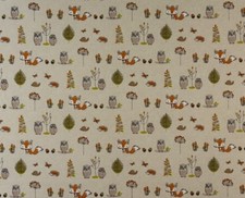 Fryetts Woodland Fox Cotton