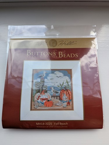 Mill hill buttons - and, beads
