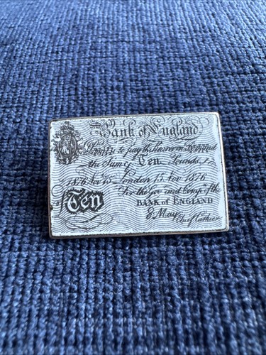 Antique bank england enamel - england,