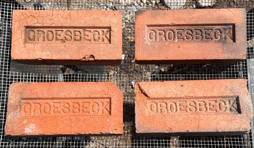 Antique groesbeck bricks - antique,