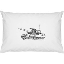 2 x 'Army Tank' Cotton Pillow