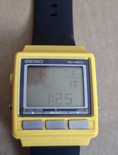 Seiko 4500 yellow very - seiko, –