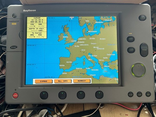 Raytheon rc630 chartplotter - rc630,
