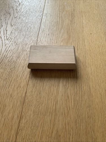 Half newel post solid pine - half,