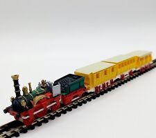 Z Gauge Scale Stephenson Adler Steam Locomotive Coaches Model Railway Train