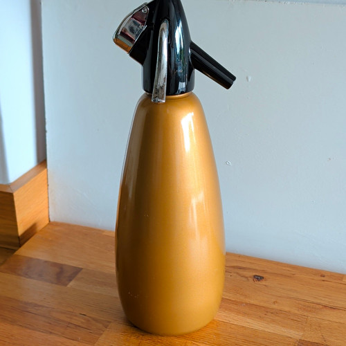 Boc metal soda siphon bottle - metal,