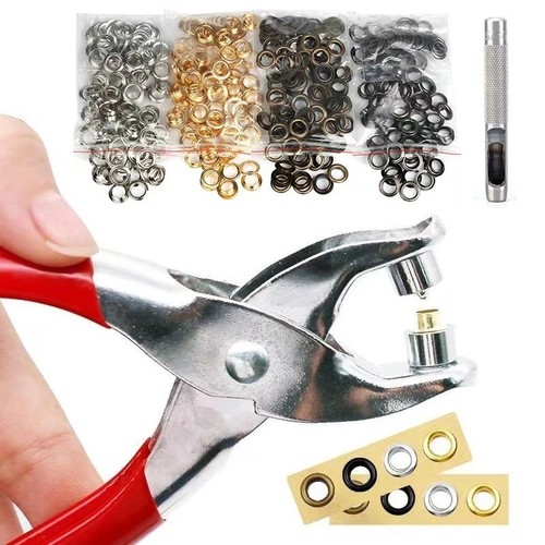 Steel eyelet pliers hole - steel,
