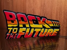 Back to the Future Logo 3D