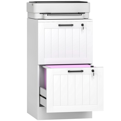 Homcom drawer file cabinet - homcom, 2