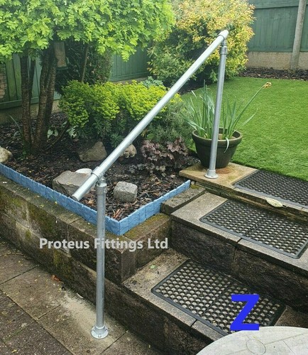 Outdoor handrail garden steps - outdoor,