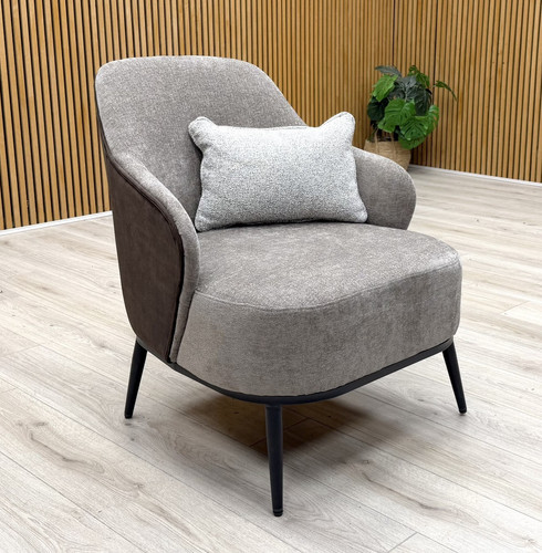 Velar accent chair brown - chair,