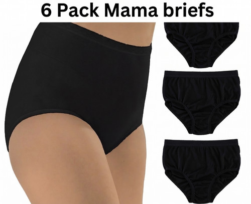 Pack ladies mama maxi briefs - pack,