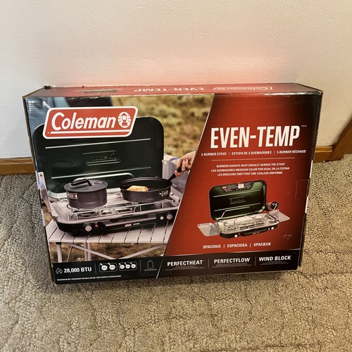 Coleman even temp - temp, burner