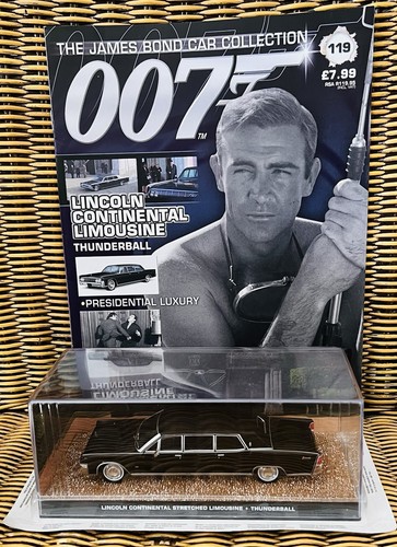 Eaglemoss james bond - bond, lincoln