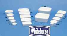 NEW WHITEFURZE  PLASTIC FOOD TUB STORER STORAGE CONTAINER CAKE LUNCH BOX TYPES
