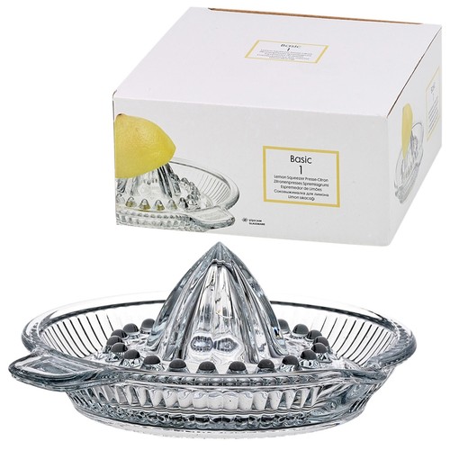 16cm glass citrus lemon orange - glass,