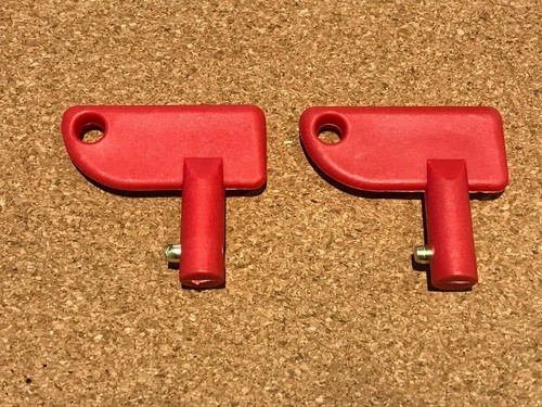 Red electric cut - off, /
