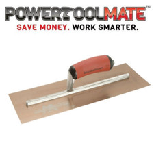 Marshalltown MPB145GSD Gold Stainless Steel Plasterers Trowel 14x5" Plastering