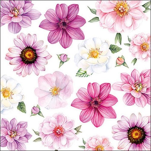 Single paper napkins - 4x,