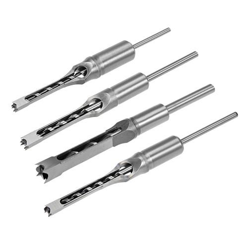 4pcs square hole - 4pcs, drill