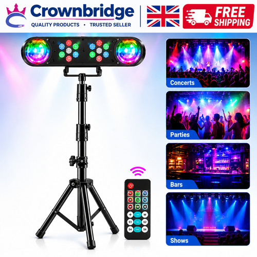 Par bar disco lights set - t-bar,