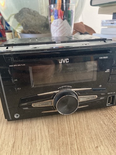 Jvc r520 car stereo - kw-r520, double