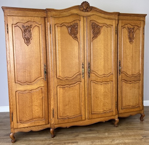 Wardrobe vintage french louis - vintage,