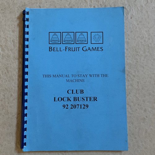Bell fruit club lock - bell-fruit,