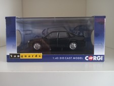Very Rare Corgi Vanguards VA13106A Black RHD Vauxhall Cavalier Turbo Brand New