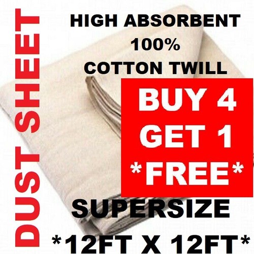 12ft large dust sheet - 12ft,