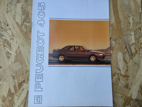 Peugeot 405 range leaflet 8 - 405,