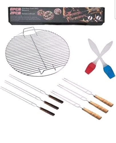 Barbecue set grilling - barbecue,