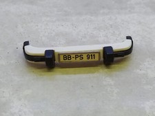 1/18 rear bumper white Porsche