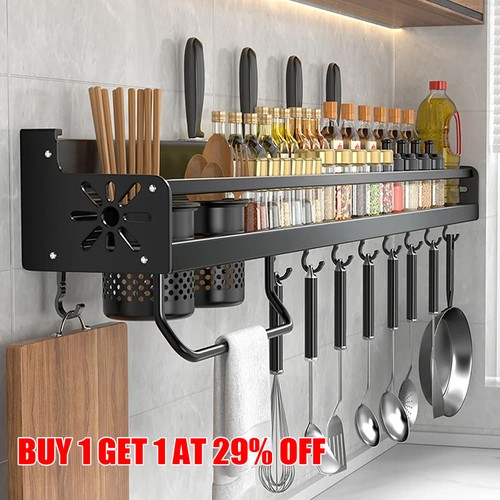 Wall mounted kitchen utensils - kitchen,