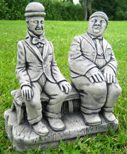 Laurel and Hardy Stone Garden