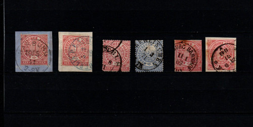 Stamps north german - german, postal