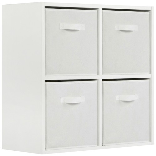 White cube drawer storage - 4,