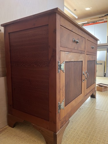 Brand new handmade solid - brand, yew