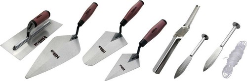 Hilka trowel set 6pc soft - 6pc, grip