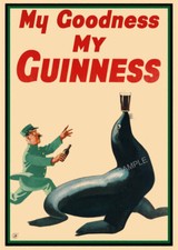 Vintage Poster GUINNESS Seal