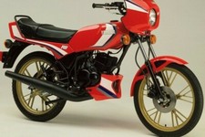 Motorcycle Seat Cover YAMAHA RD50 MX Complete With Strap  