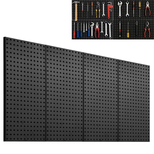 Steel pegboard panels - steel, 12x24