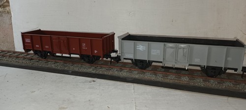 Gauge 7mm lima open wagon - 2x,