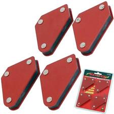 Neilsen 4pc 10lb Welding Magnet Right Angle Square Holder Soldering Durable