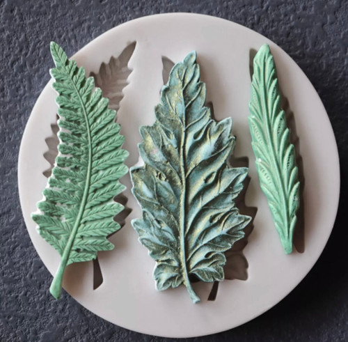 Garden leaves leaf silicone - leaves,