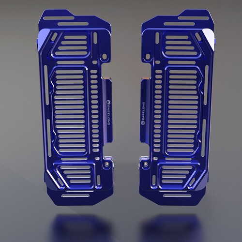 Radiator grille guared cover - radiator,
