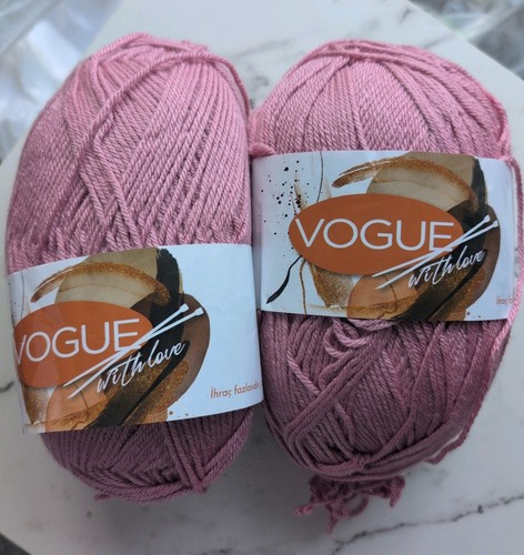 Vogue with love aran knitting - love,
