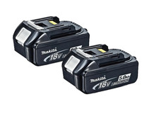 Genuine Makita 2x BL1850B LXT 18v 5.0Ah Lithium-Ion Battery Indicator Twin Pack