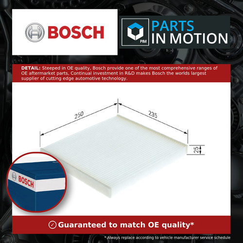 Pollen cabin filter - /,