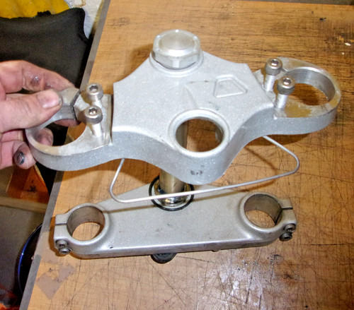 Yokes set triumph sprint 1050 - yokes,